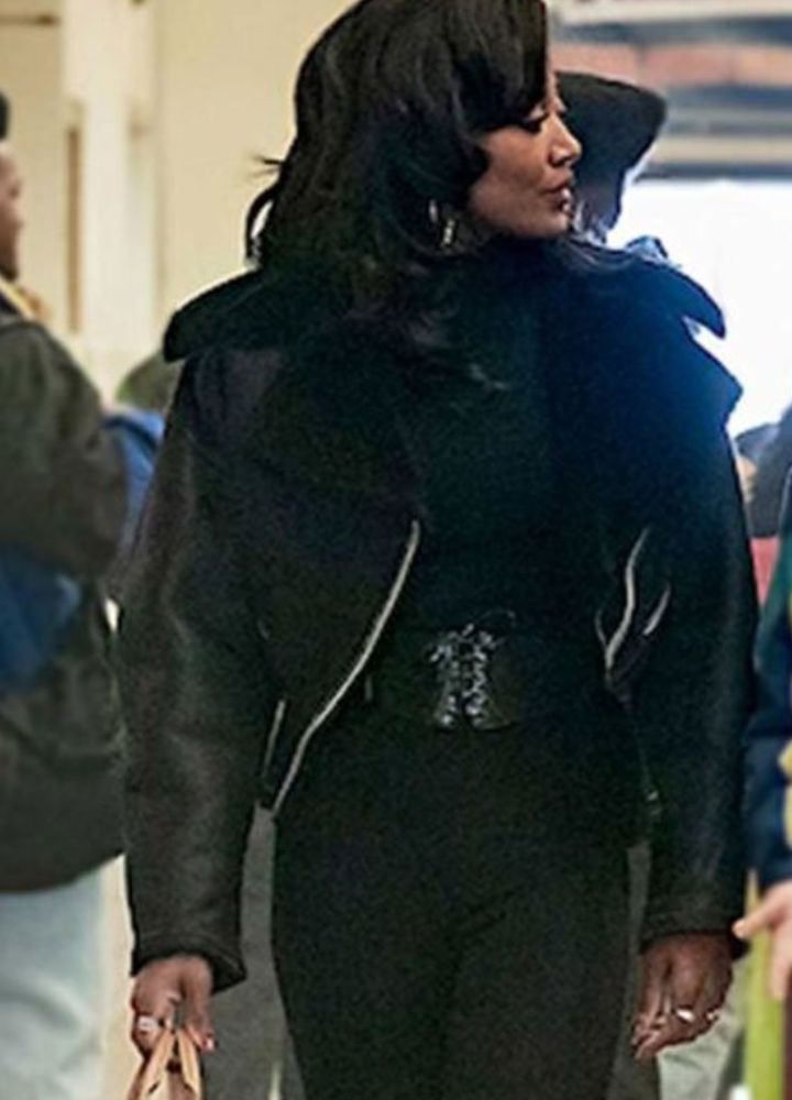 Power Book III Patina Miller Biker Jacket Power Book III Patina Miller Biker Jacket