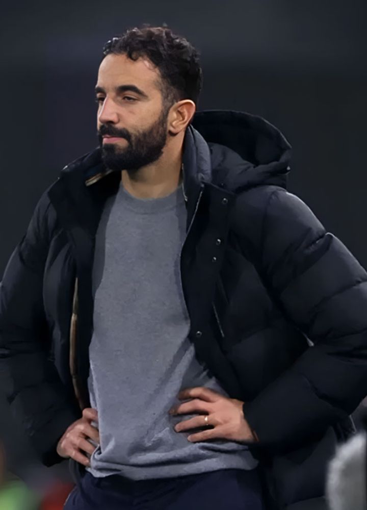 Ruben Amorim Black Hooded Jacket