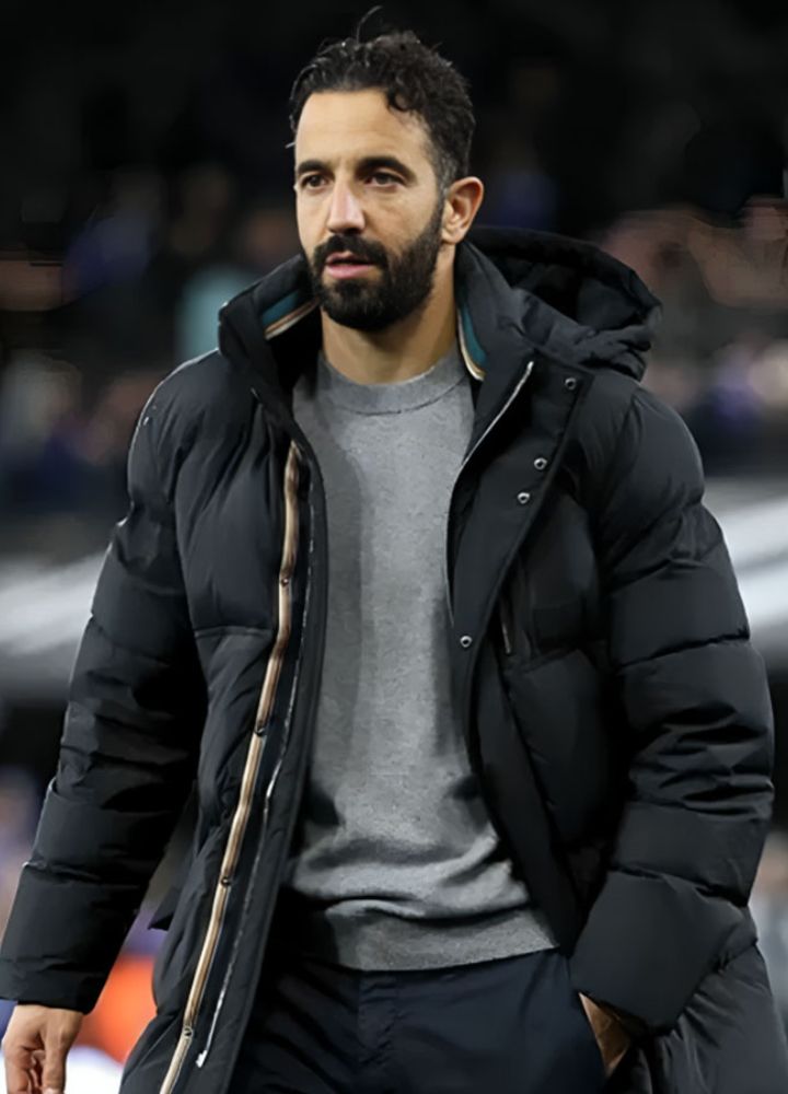 Ruben Amorim Black Hooded Jacket