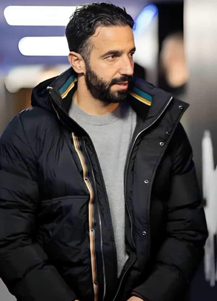 Ruben Amorim Black Hooded Jacket