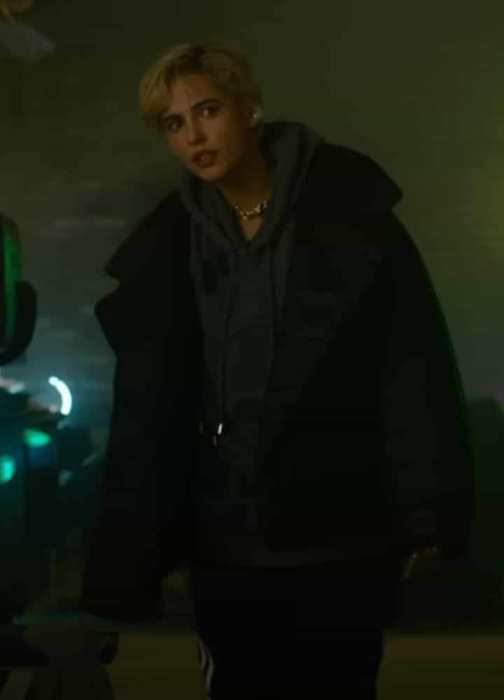 Naomi Scott Smile 2 Black Jacket