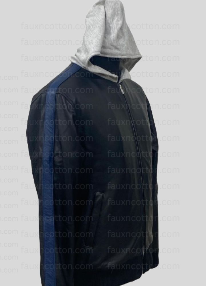 The O.C Ryan Atwood (Benjamin McKenzie) Black Leather Jacket The O.C Ryan Atwood (Benjamin McKenzie) Black Leather Jacket