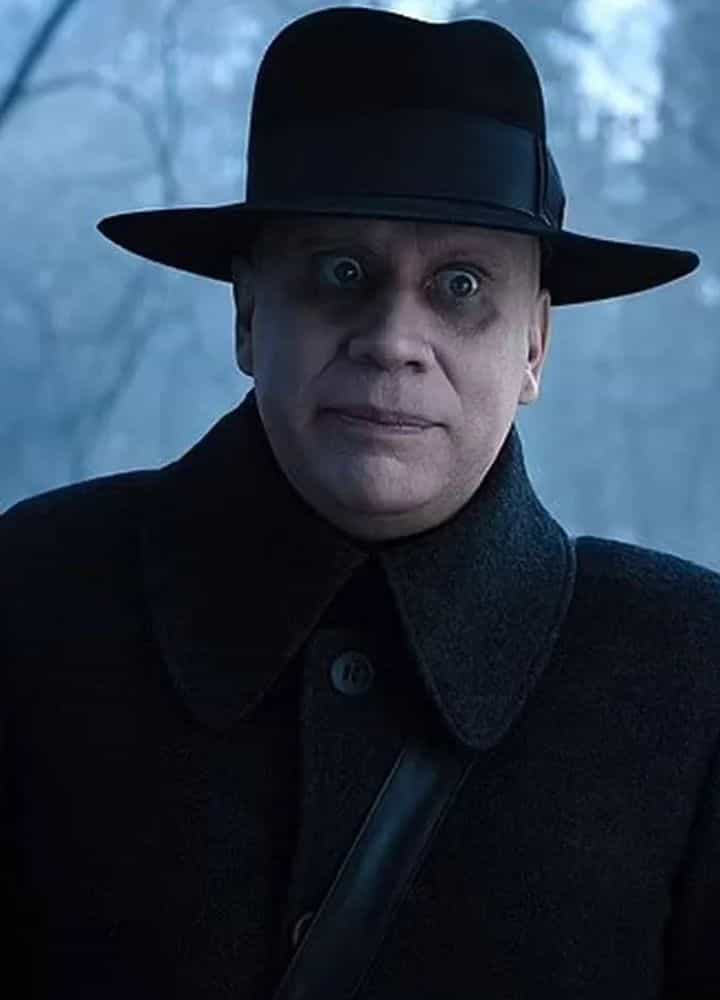 Wednesday 2022 Fred Armisen Black Coat