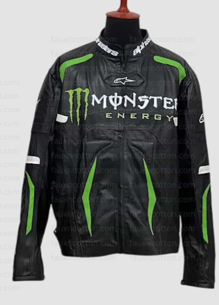 Men’s Alpinestars Monster Energy Biker Jacket Men’s Alpinestars Monster Energy Biker Jacket