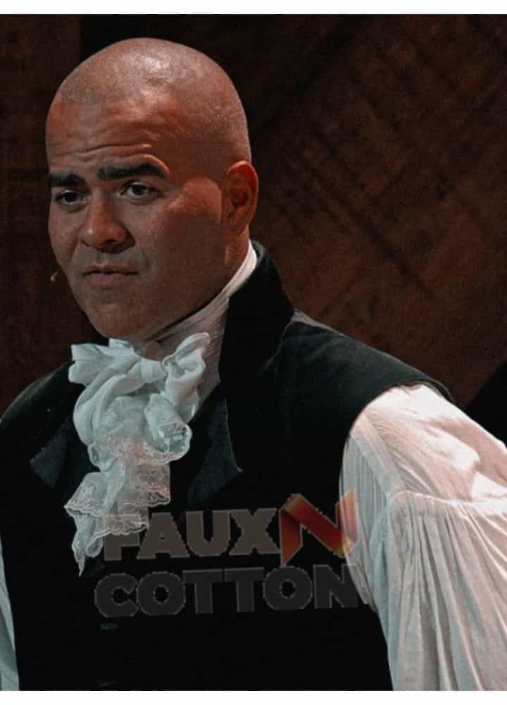 Hamilton George Washington Black Vest