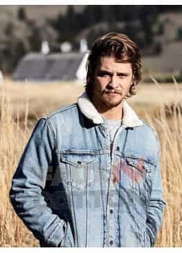 Luke Grimes Yellowstone Kayce Dutton Denim Jacket