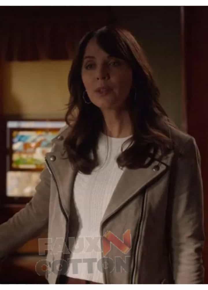 Samantha Lou Fleming Heartland Leather Jacket