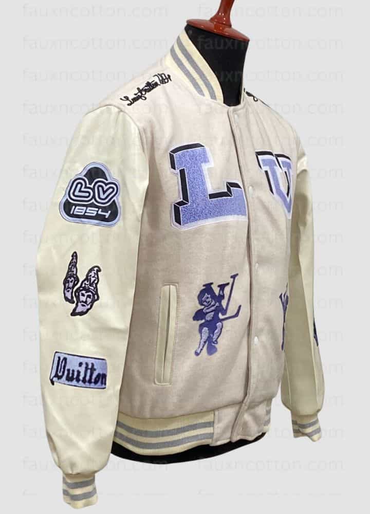 Louis Vuitton Peso Pluma Varsity Jacket Louis Vuitton Peso Pluma Varsity Jacket
