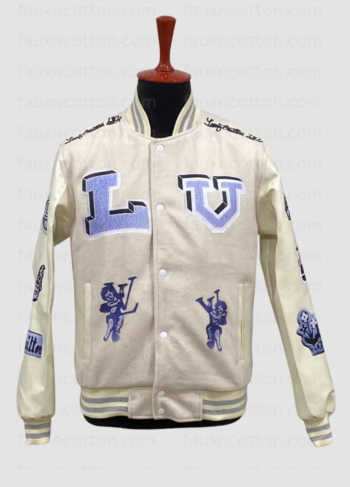 Louis Vuitton Peso Pluma Varsity Jacket Louis Vuitton Peso Pluma Varsity Jacket