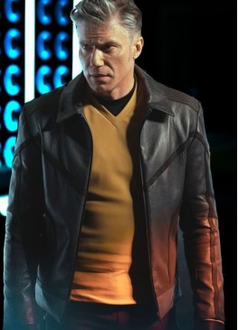 Star Trek: Strange New Worlds Anson Mount Leather Jacket