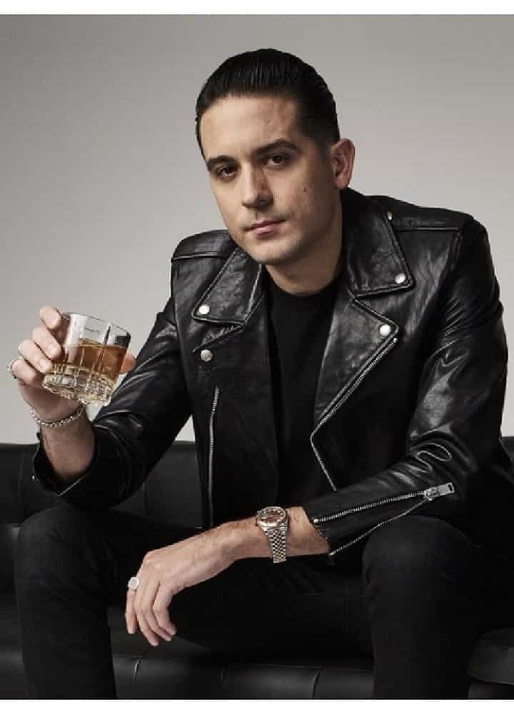G-Eazy Biker Leather Jacket G-Eazy Biker Leather Jacket
