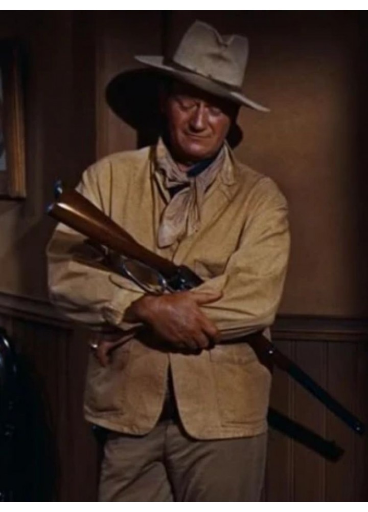 John Wayne Rio Bravo Brown Jacket John Wayne Rio Bravo Brown Jacket