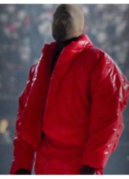 Kanye West DONDA Red Round Jacket