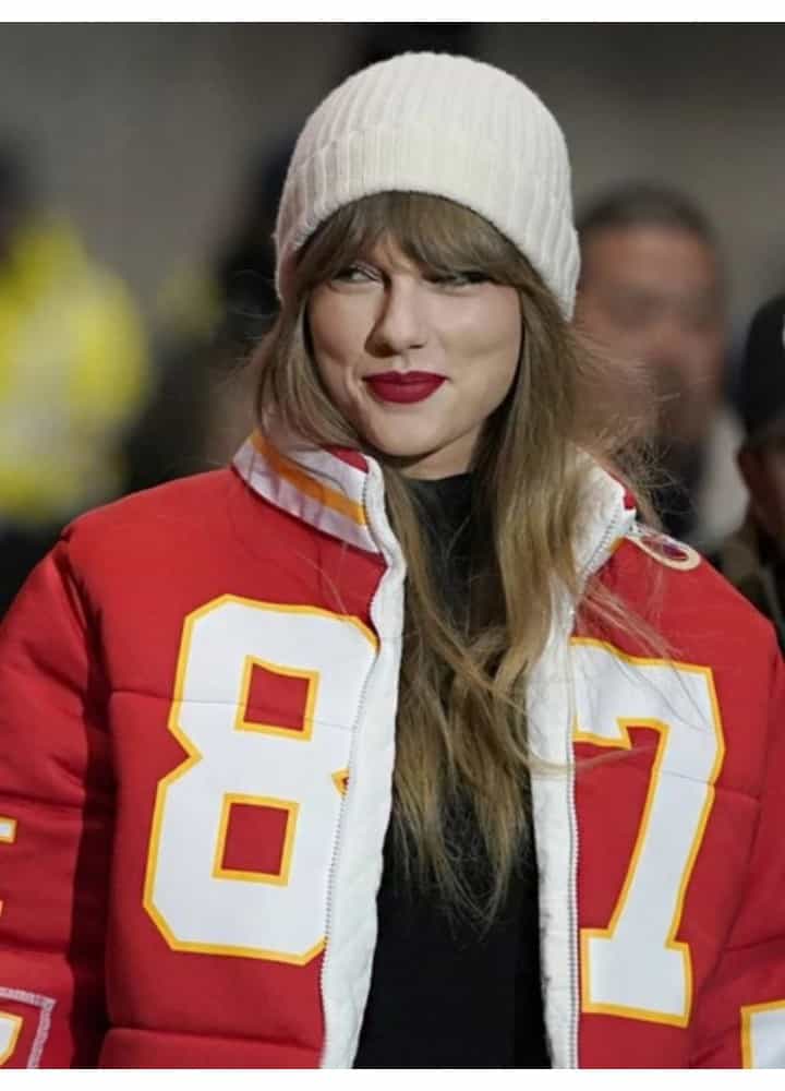 Kelce 87 Taylor Swift Puffer Jacket