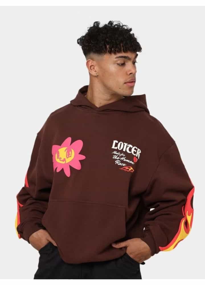 Loiter Euphoric Brown Hoodie