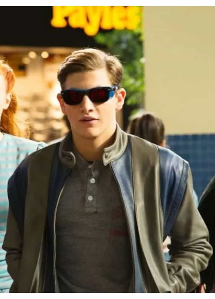 X Men Apocalypse Tye Sheridan Cyclops Leather Jacket