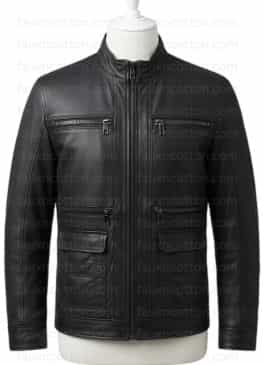 Eddie Murphy Tower Heist Slide Black Hooded Jacket