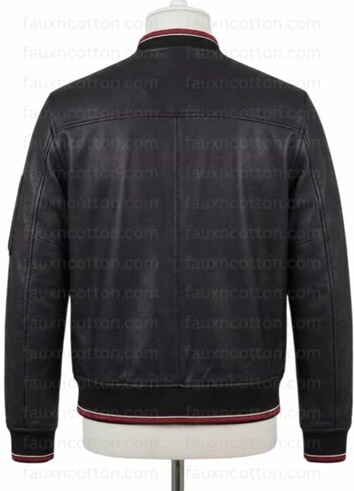 Power 50 Cent Black Leather Jacket Power 50 Cent Black Leather Jacket