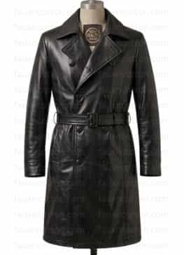 Laurie Jupiter Watchmen Malin Akerman Black Leather Caot