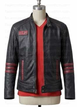 POWER RANGERS RPM SCOTT TRUMAN BLACK JACKET