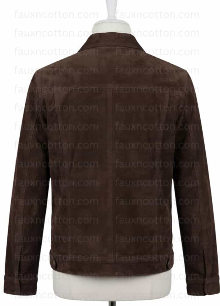 Supernatural Jared Padalecki Brown Suede Jacket