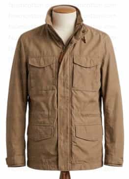 SHAMELESS (LIP GALLAGHER) JEREMY ALLEN WHITE COTTON JACKET