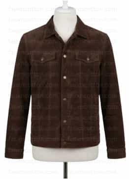 Supernatural Jared Padalecki Brown Suede Jacket
