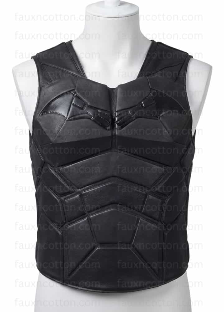 The Batman 2022 Robert Pattinson Costume Vest Jacket 
