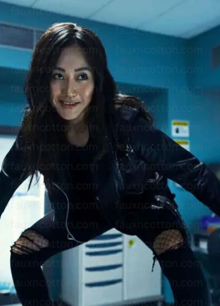 Karen Fukuhara The Boys S03 Leather Jacket Karen Fukuhara The Boys S03 Leather Jacket