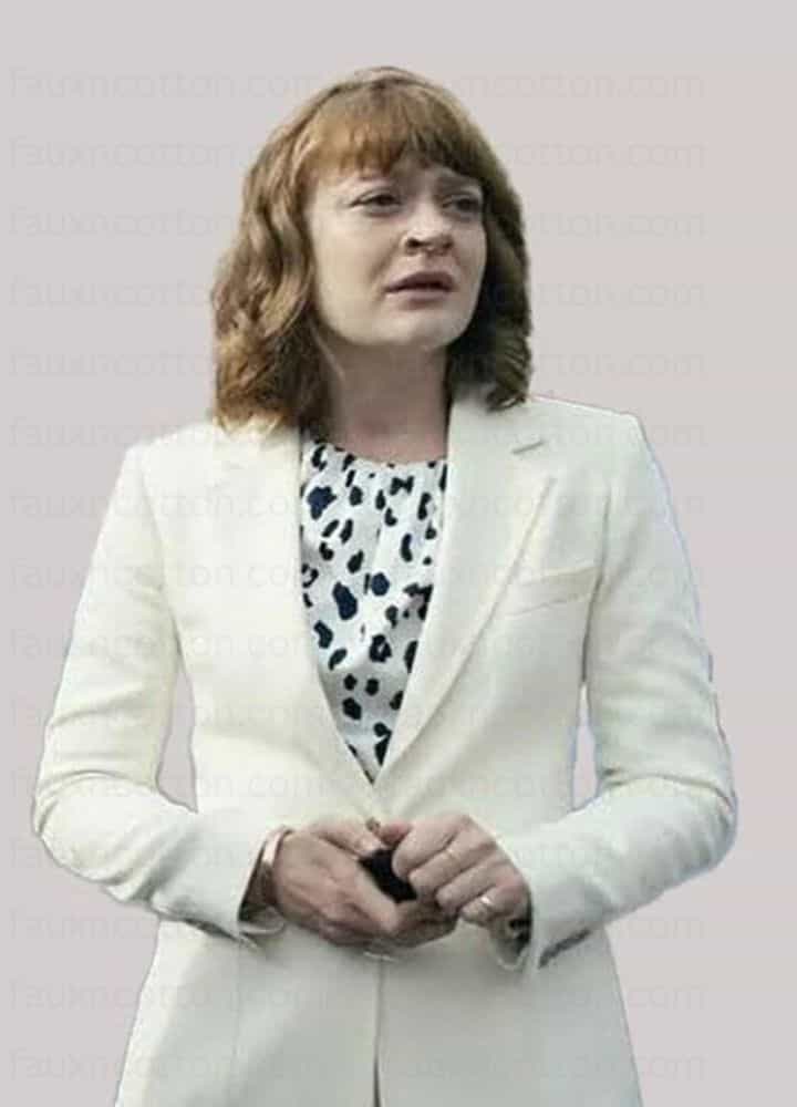 The Boys S03 Ashley Barrett White Blazer