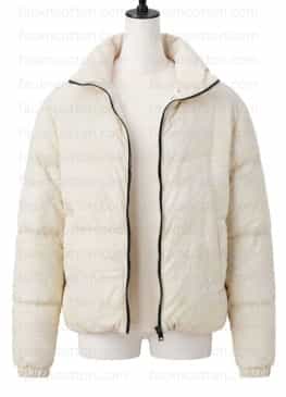 Barry Keoghan White Puffer Jacket