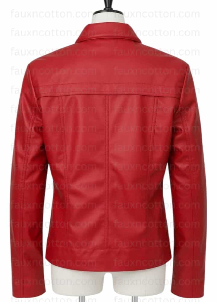 Emma Swan Once Upon a Time Jennifer Morrison Red Leather Jacket Emma Swan Once Upon a Time Jennifer Morrison Red Leather Jacket