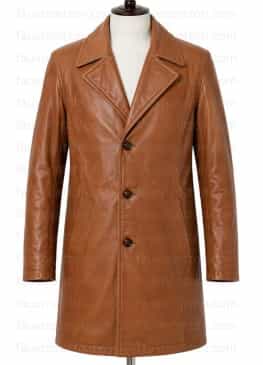 FARGO (KARL WEATHERS) NICK OFFERMAN BROWN LEATHER JACKET