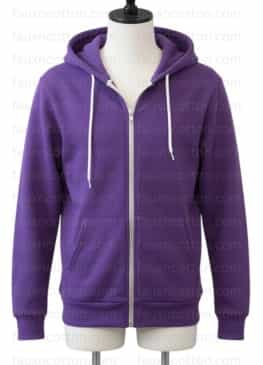 Justin Bieber Purple Pullover Hoodie