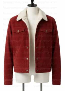 Stranger Things Natalia Dyer Red Jacket