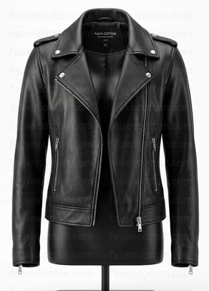 KRISTEN BELL VERONICA MARS BIKER LEATHER JACKET