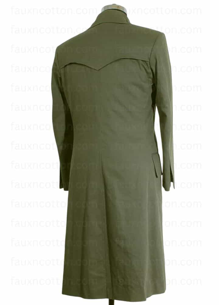 The Eleventh Hour (The Doctor) Matt Smith Green Cotton Jacket