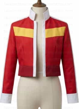 Voltron Legendary Defender Keith Red Leather Jacket