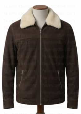 The Walking Dead (Rick Grimes) Andrew Lincoln Suede Leather Jacket