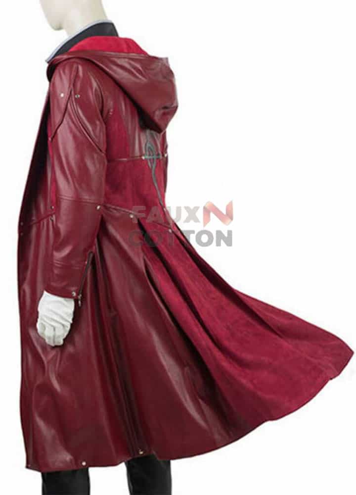 Fullmetal Alchemist Edward Elric Leather Hooded Coat 