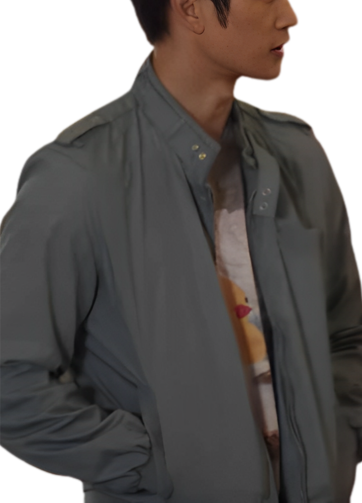 All My Life (Solomon 'Sol' Chau) Harry Shum Jr. Cotton Grey Jacket