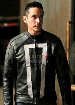 Agents Of Shield Ghost Rider (Robbie Reyes) Leather Jacket