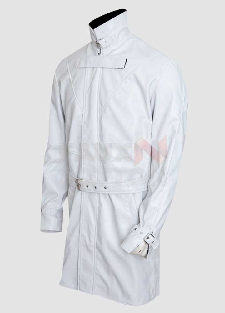 Aiden Pearce Watch Dogs White Trench Game Coat