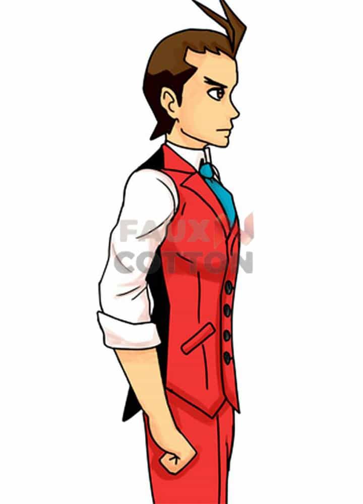 Apollo Justice Ace Attorney Red Vest