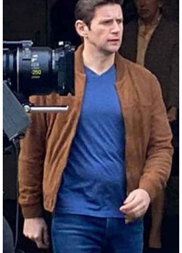 AS LUCK WOULD HAVE IT ALLEN LEECH LEATHER JACKET