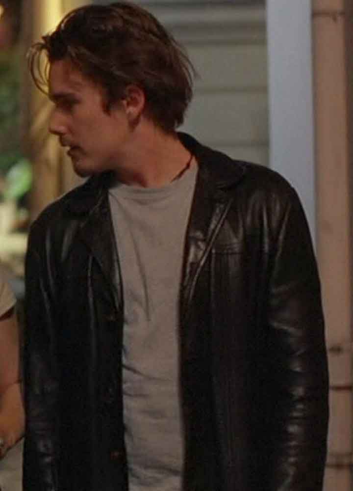 BEFORE SUNRISE (JESSE) ETHAN HAWKE BLACK JACKET