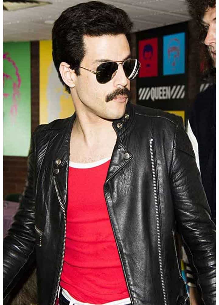 BOHEMIAN RHAPSODY RAMI MALEK BLACK JACKET