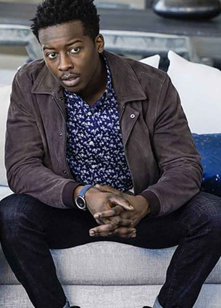 GOD FRIENDED ME (MILES FINER) BRANDON MICHEAL HALL LEATHER JACKET