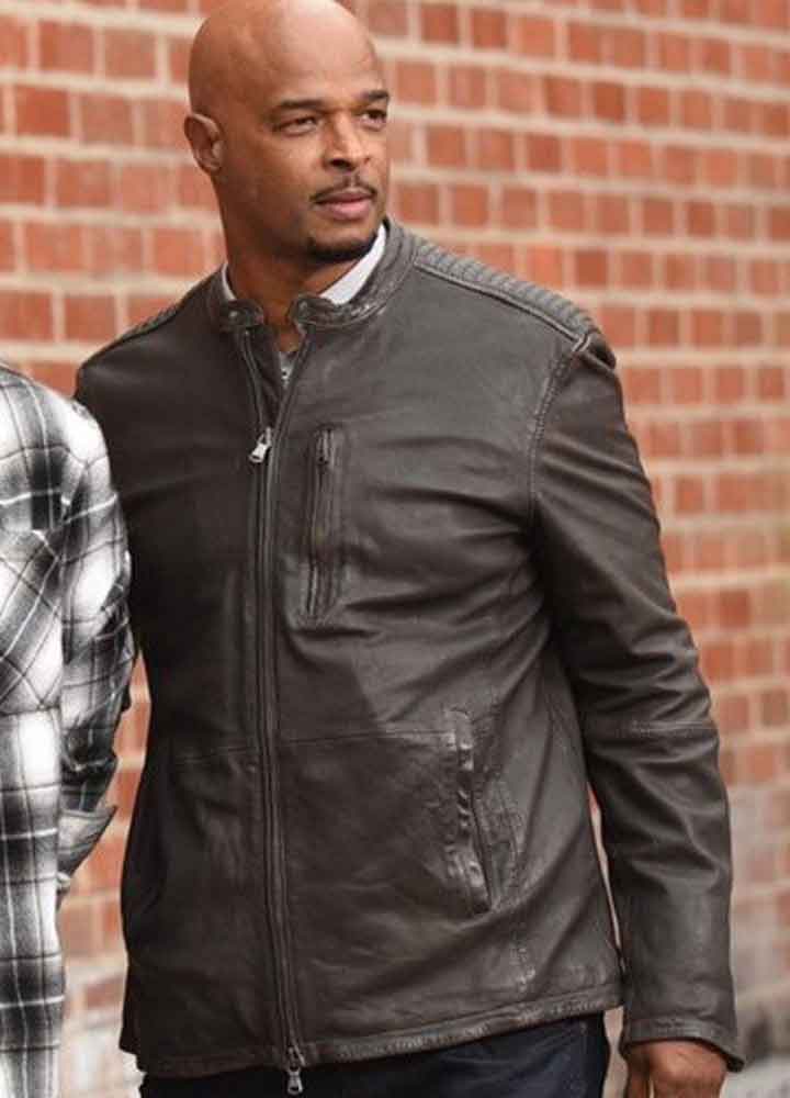 LETHAL WEAPON DAMON WAYANS LEATHER JACKET