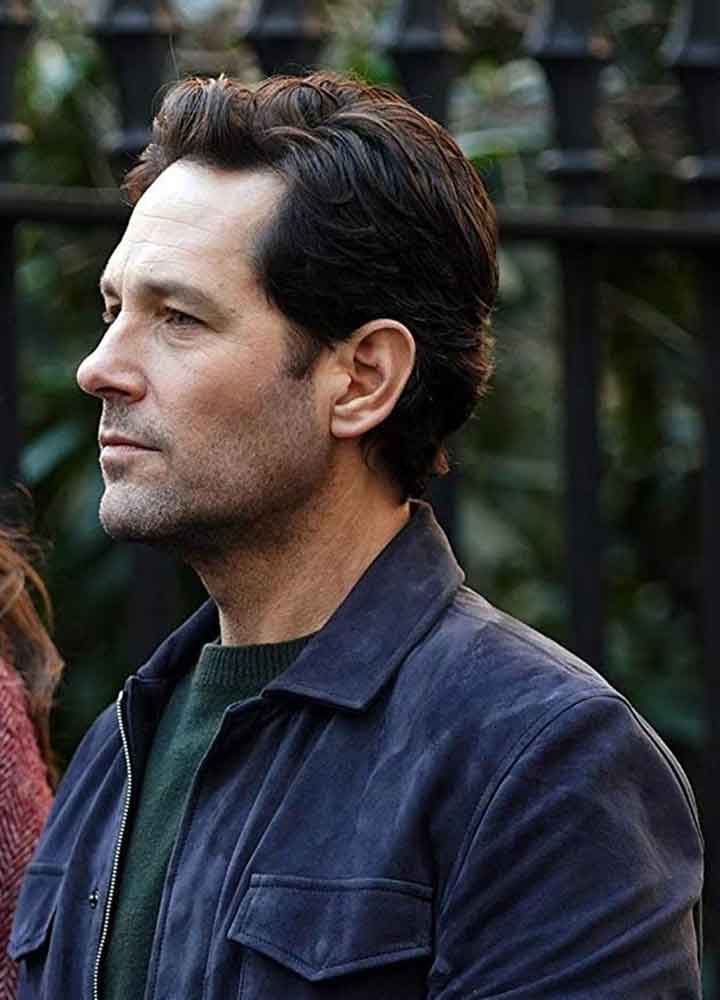 LIVING WITH YOURSELF PAUL RUDD (MILES ELLIOT) LEATHER JACKET